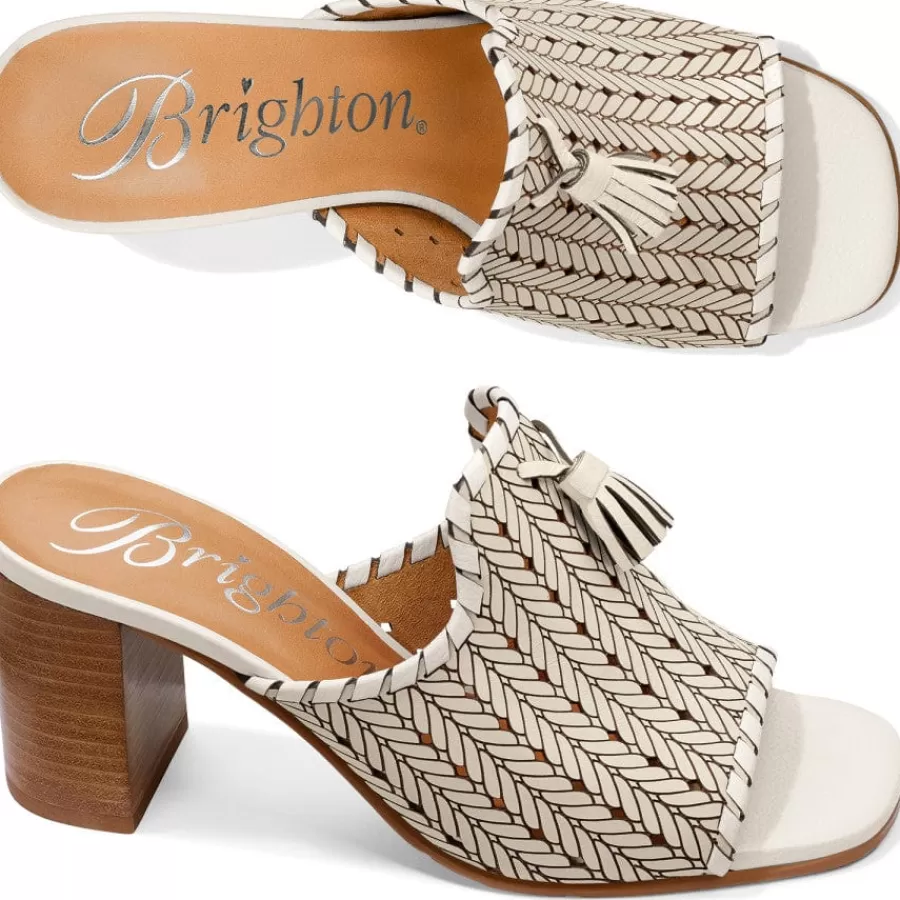 Heels>Brighton Rhea Sandals White