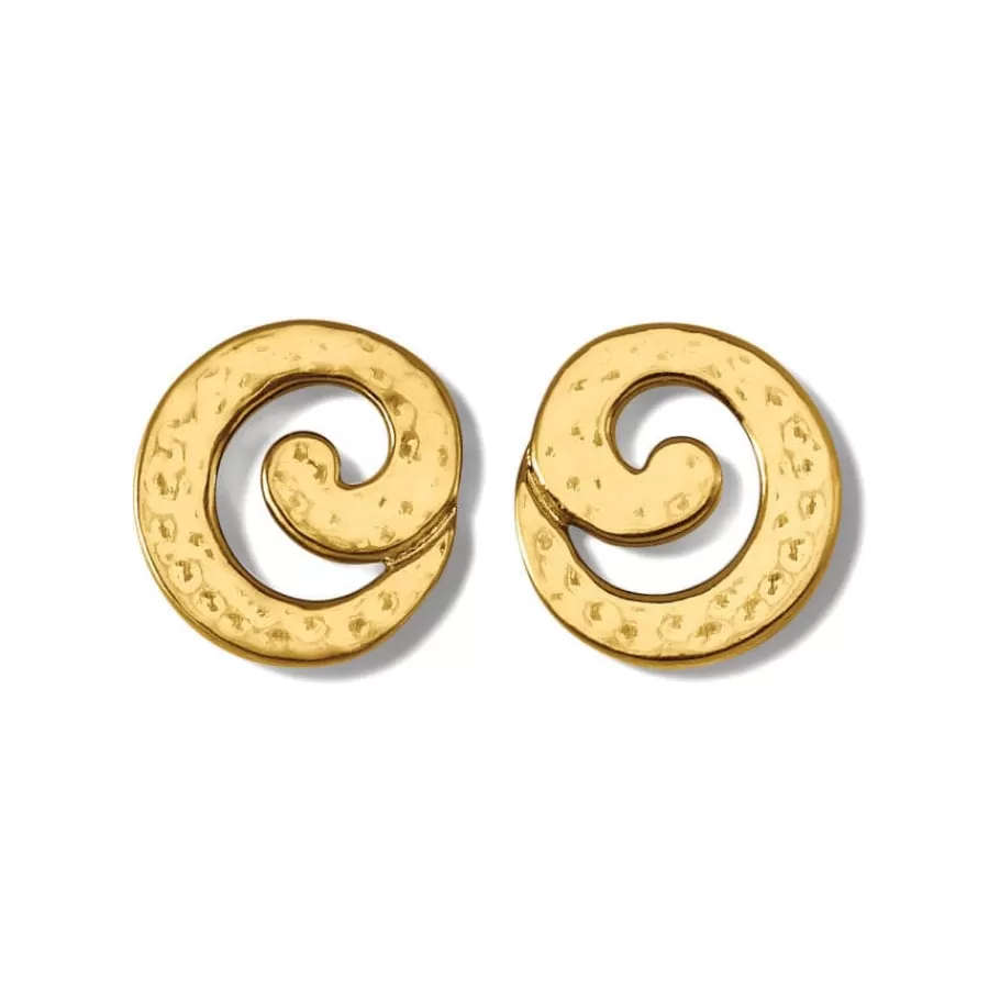 Earrings>Brighton Royale Round Post Earrings Gold