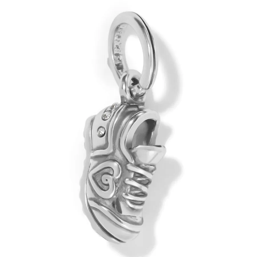 Charms>Brighton Running Shoe Charm Silver