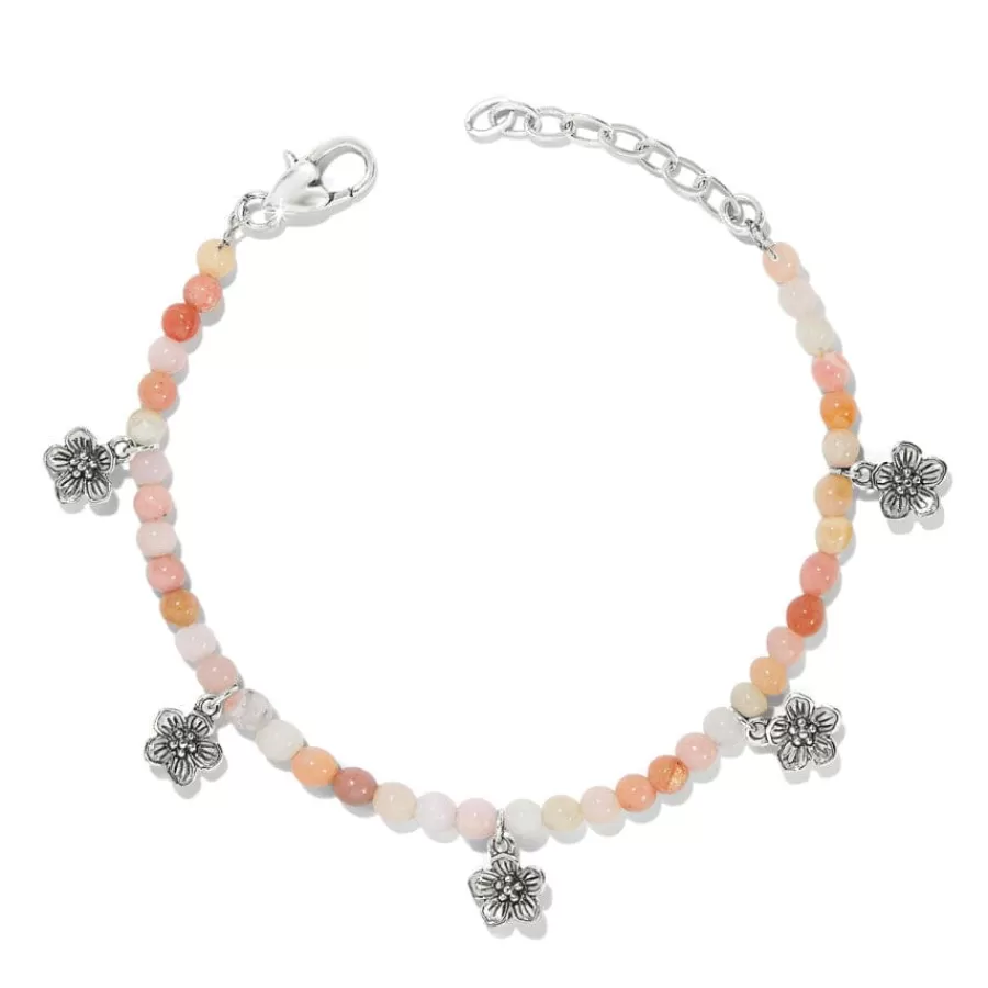 Bracelets>Brighton Sakura Beaded Bracelet Silver-Pink