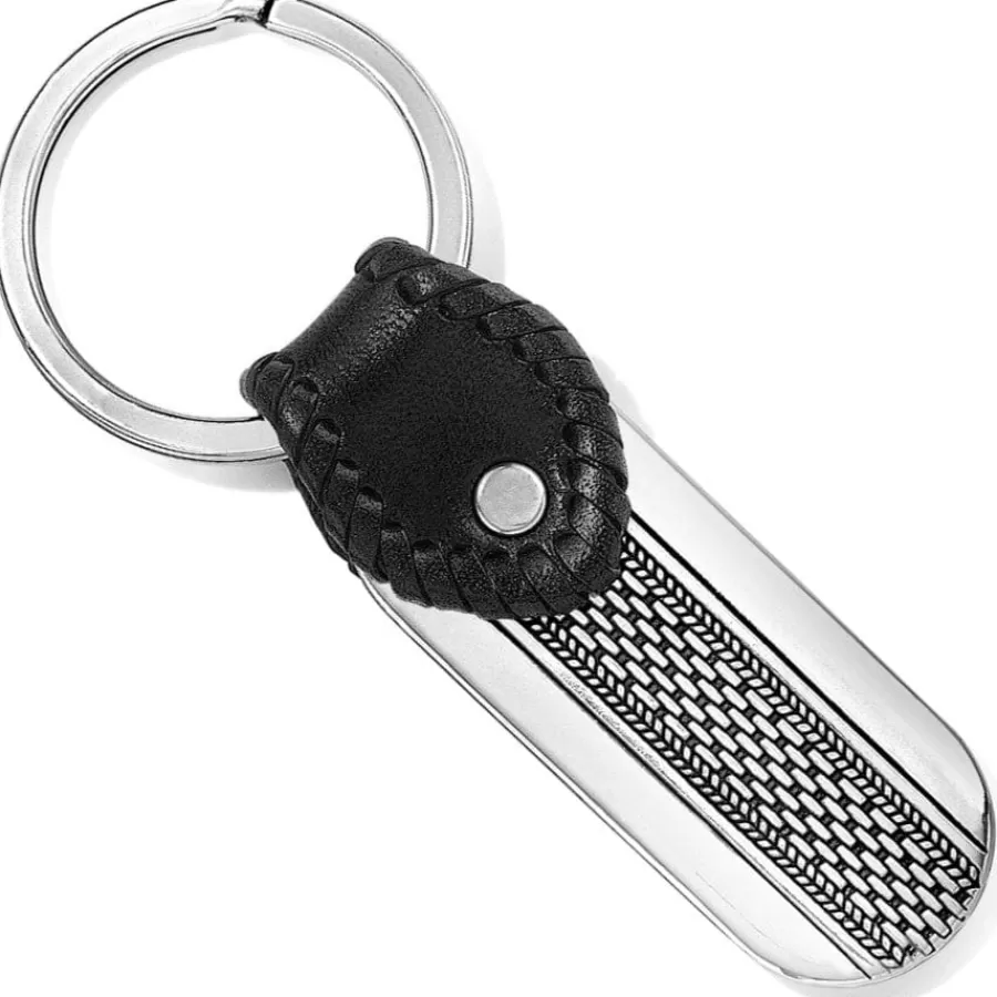 Men'S Belts & Wallets>Brighton Salina Key Fob Black