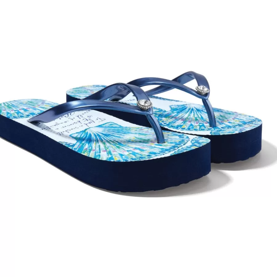 Flip Flops>Brighton Sand Flip Flops Blues