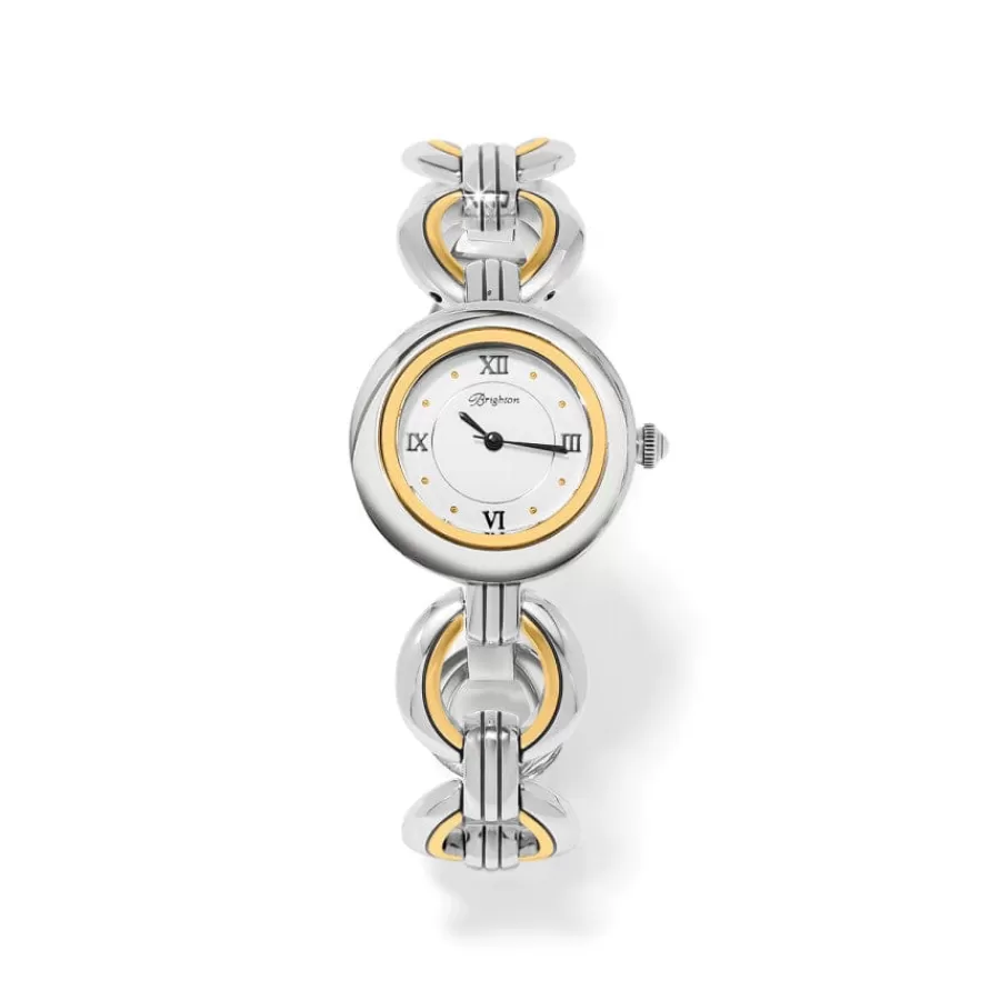 Watches>Brighton Sausalito Watch Silver-Gold