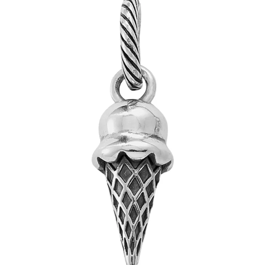 Charms>Brighton Scoop Charm Silver