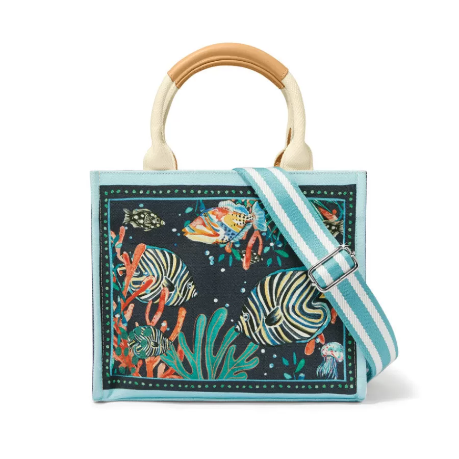 Totes>Brighton Seascape Small Tote Multi