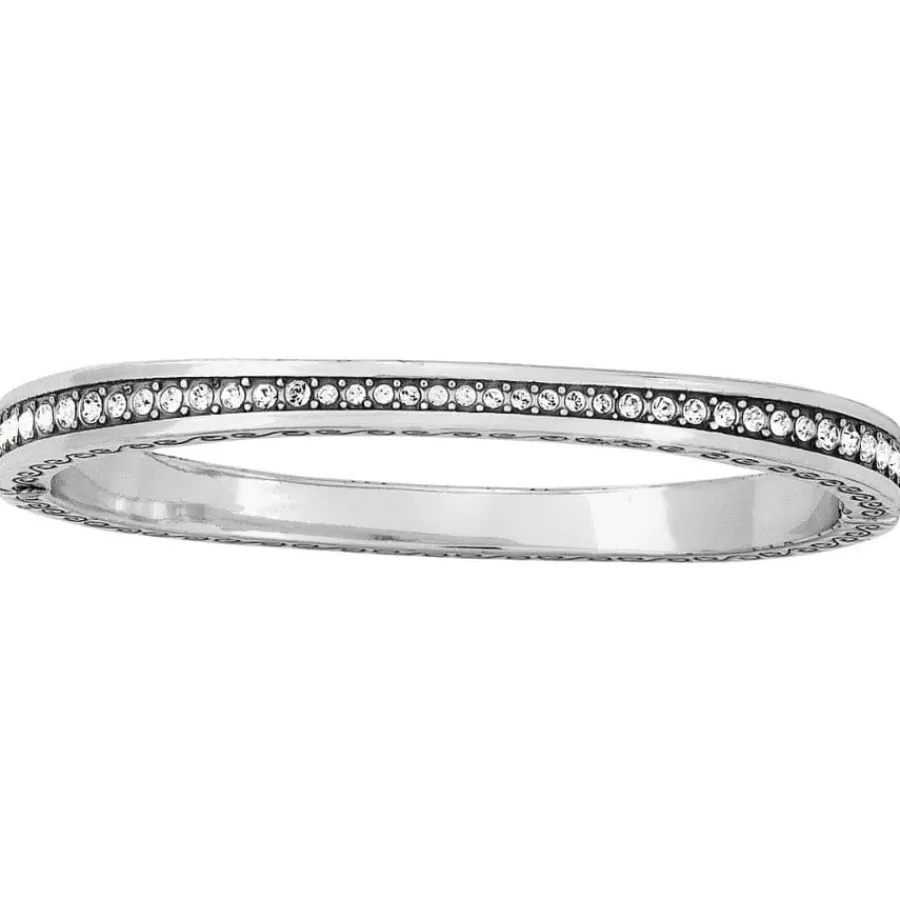 Bracelets>Brighton Secret Of Love Hinged Bangle Silver