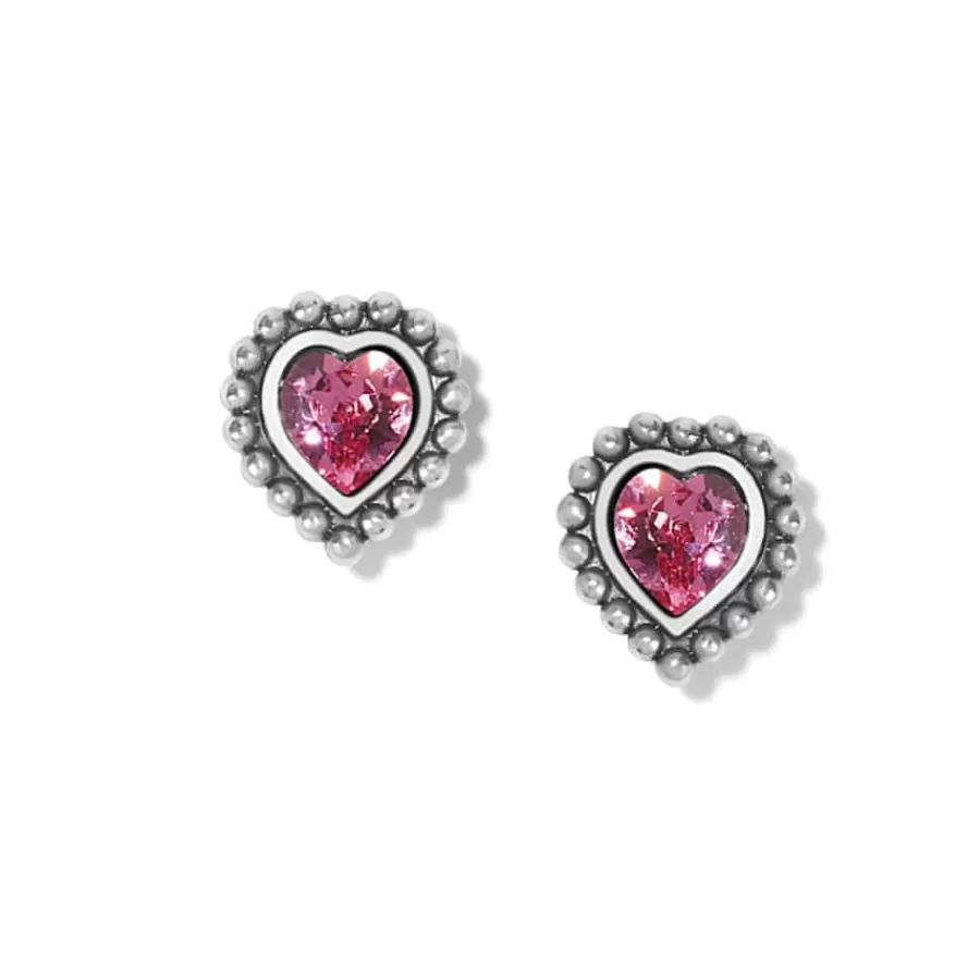 Earrings>Brighton Shimmer Heart Mini Post Earrings