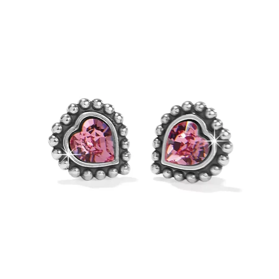 Earrings>Brighton Shimmer Heart Mini Post Earrings