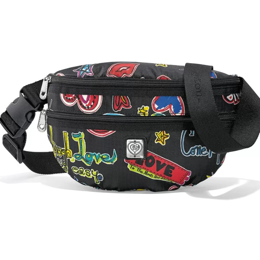 Luggage & Travel>Brighton Sightseer Belt Bag LoveScribble