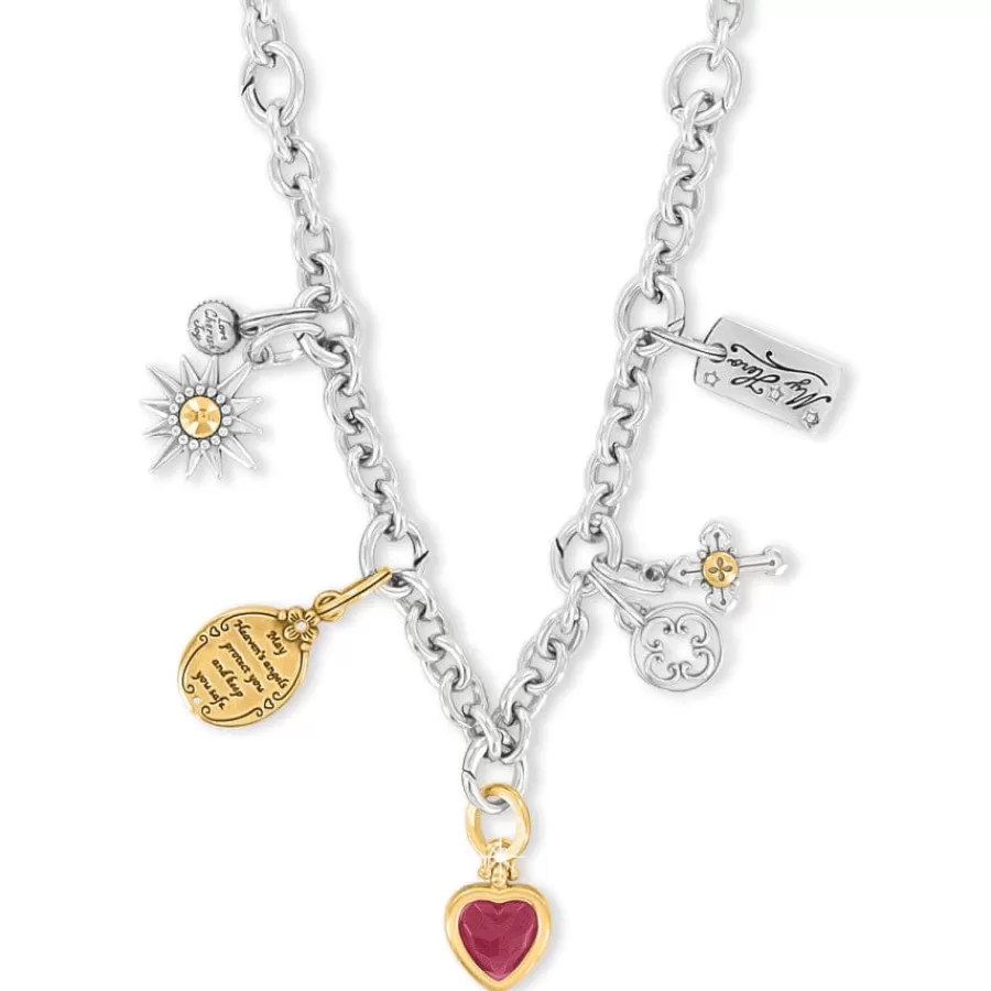 Ready-To-Wear Charm Sets>Brighton Silver Charm Necklace Silver-Gold