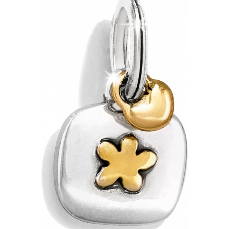 Charms>Brighton Sister Sister Charm Silver-Gold