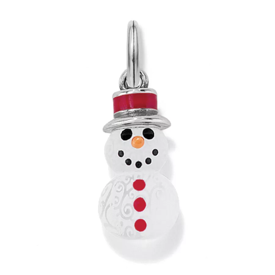 Charms>Brighton Snowman Charm Multi