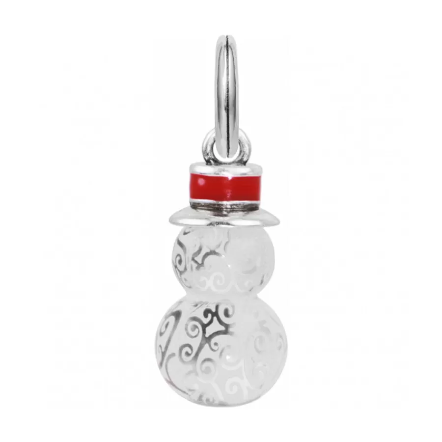 Charms>Brighton Snowman Charm Multi