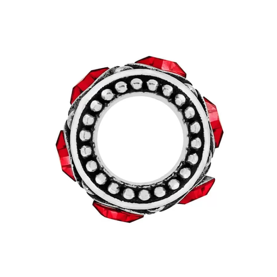 Beads & Spacers>Brighton Spark Bead Red