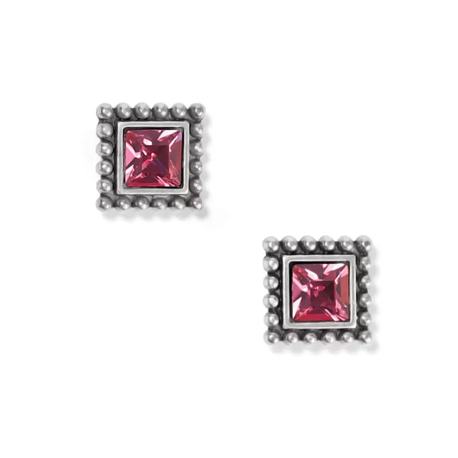 Earrings>Brighton Sparkle Square Mini Post Earrings