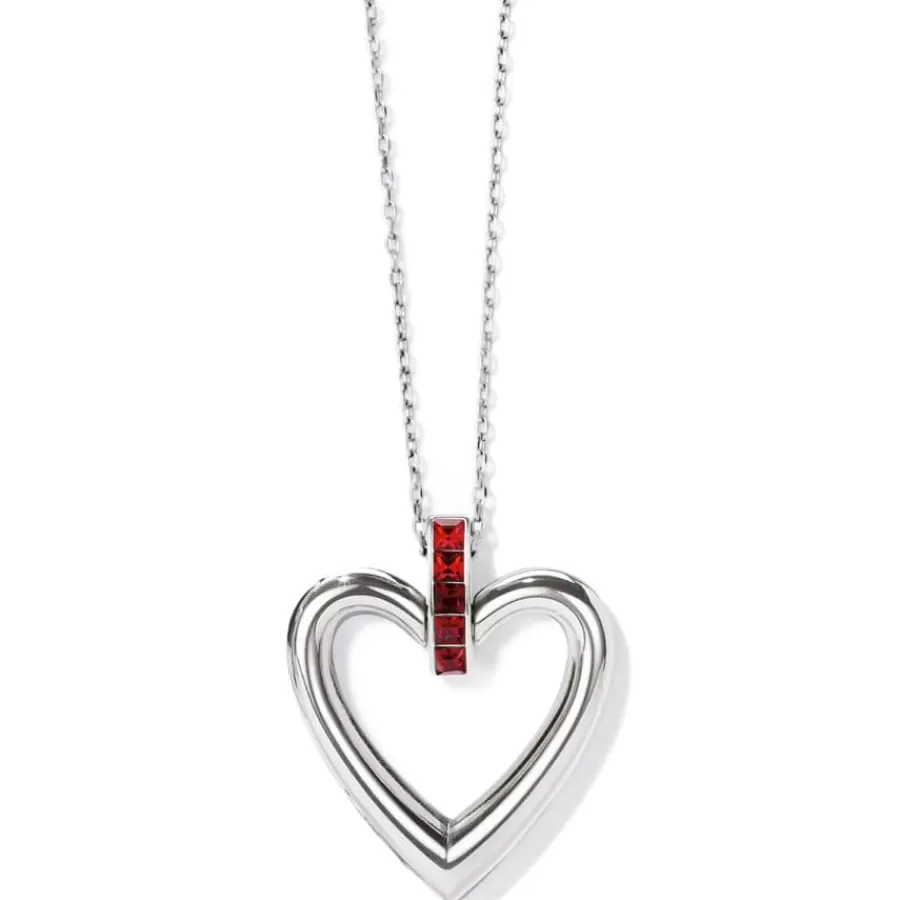 Necklaces>Brighton Spectrum Open Heart Necklace