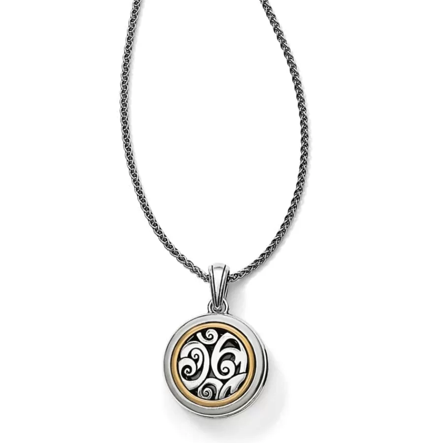 Necklaces | Photo Lockets>Brighton Spin Master Convertible Locket Necklace Silver-Gold