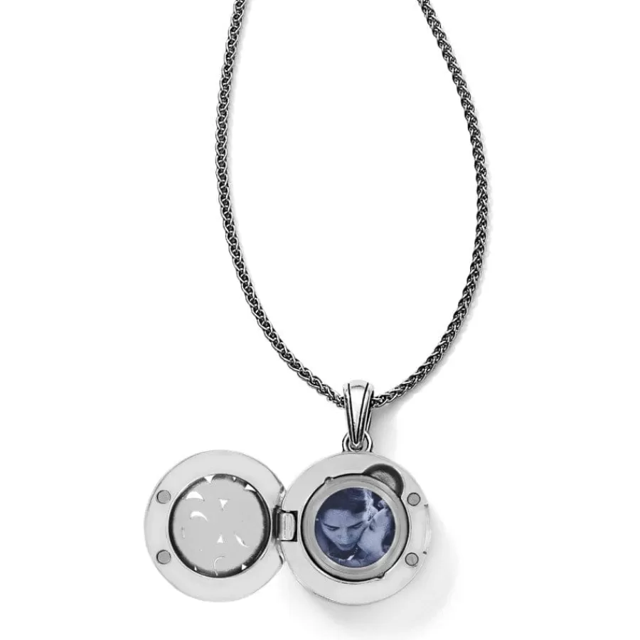 Necklaces | Photo Lockets>Brighton Spin Master Convertible Locket Necklace Silver-Gold