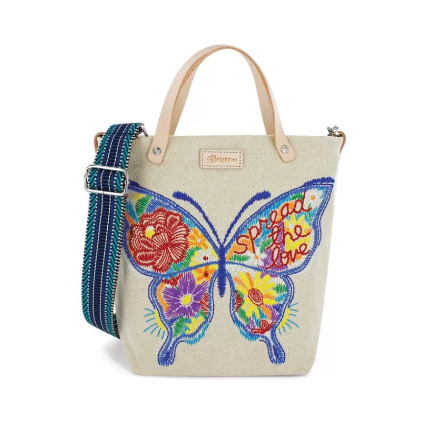 Crossbodies | Totes>Brighton Spread The Love Embroidered Medium Messenger Bag Multi