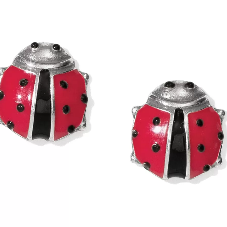 Earrings>Brighton Spring Ladybug Mini Post Earrings Multi