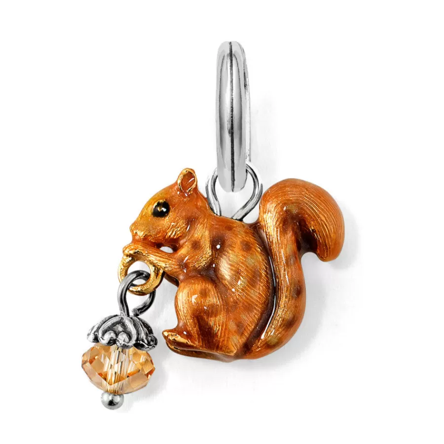 Charms>Brighton Squirrel Charm Brown