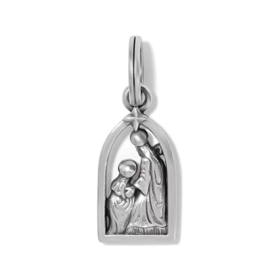 Charms>Brighton Star Of Nativity Charm Silver-Gold