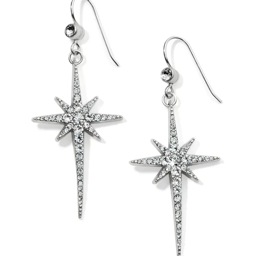 Earrings>Brighton Stella Drop French Wire Earrings Silver