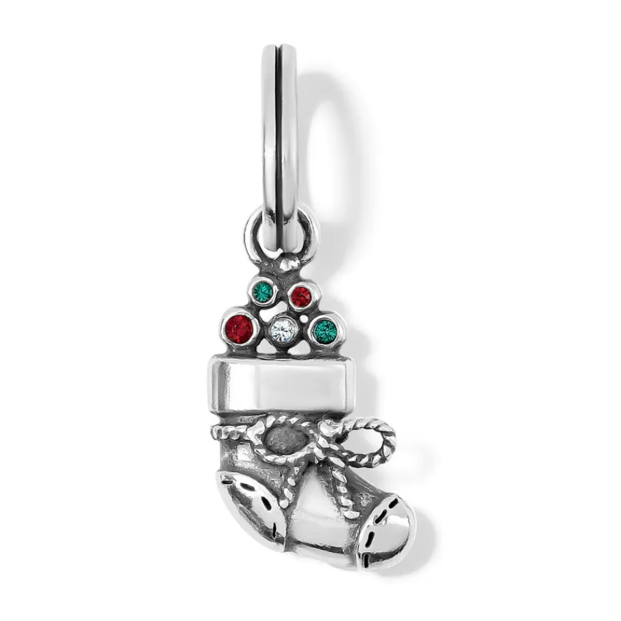 Charms>Brighton Stocking Stuffer Charm Silver-Multi