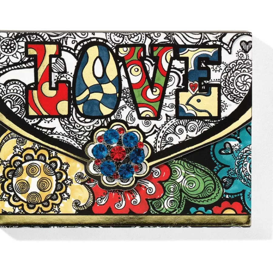 Office & Clocks>Brighton Summer Love Pocket Notepad Multi