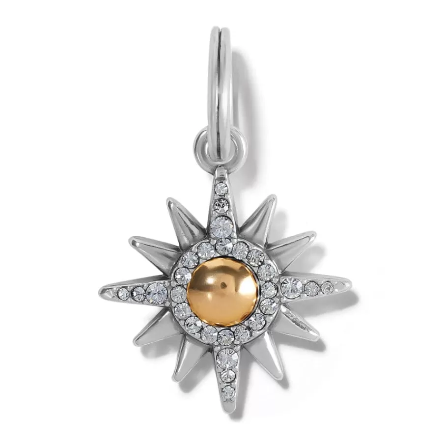 Charms>Brighton Sunglow Charm Silver-Gold