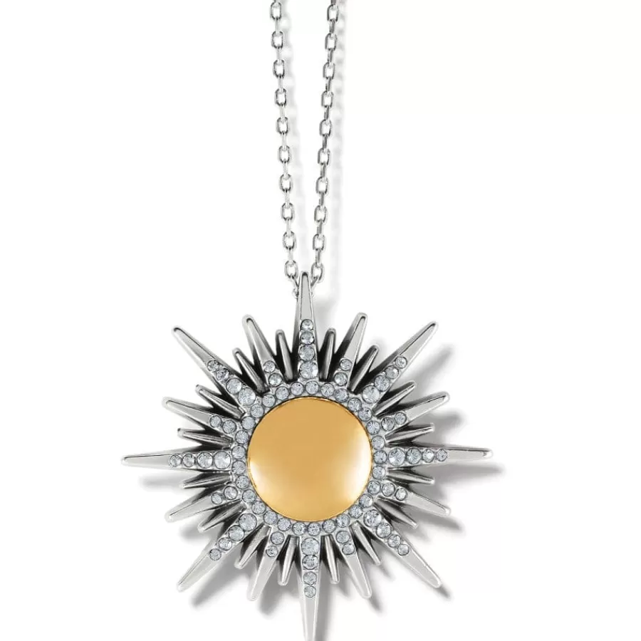 Necklaces>Brighton Sunglow Necklace Silver-Gold