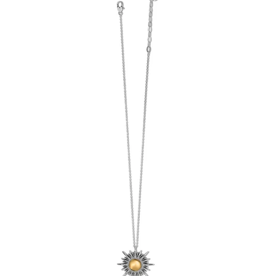 Necklaces>Brighton Sunglow Necklace Silver-Gold