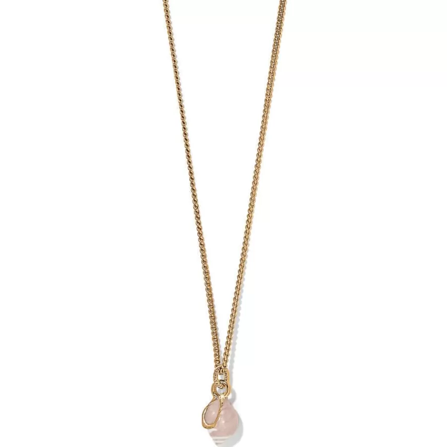 Necklaces>Brighton Sunset Cove Petite Poli Necklace Gold