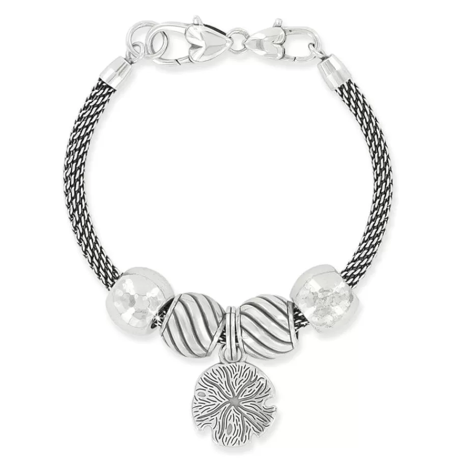 Ready-To-Wear Charm Sets>Brighton Sunset Cove Sand Dollar Charm Bracelet Silver