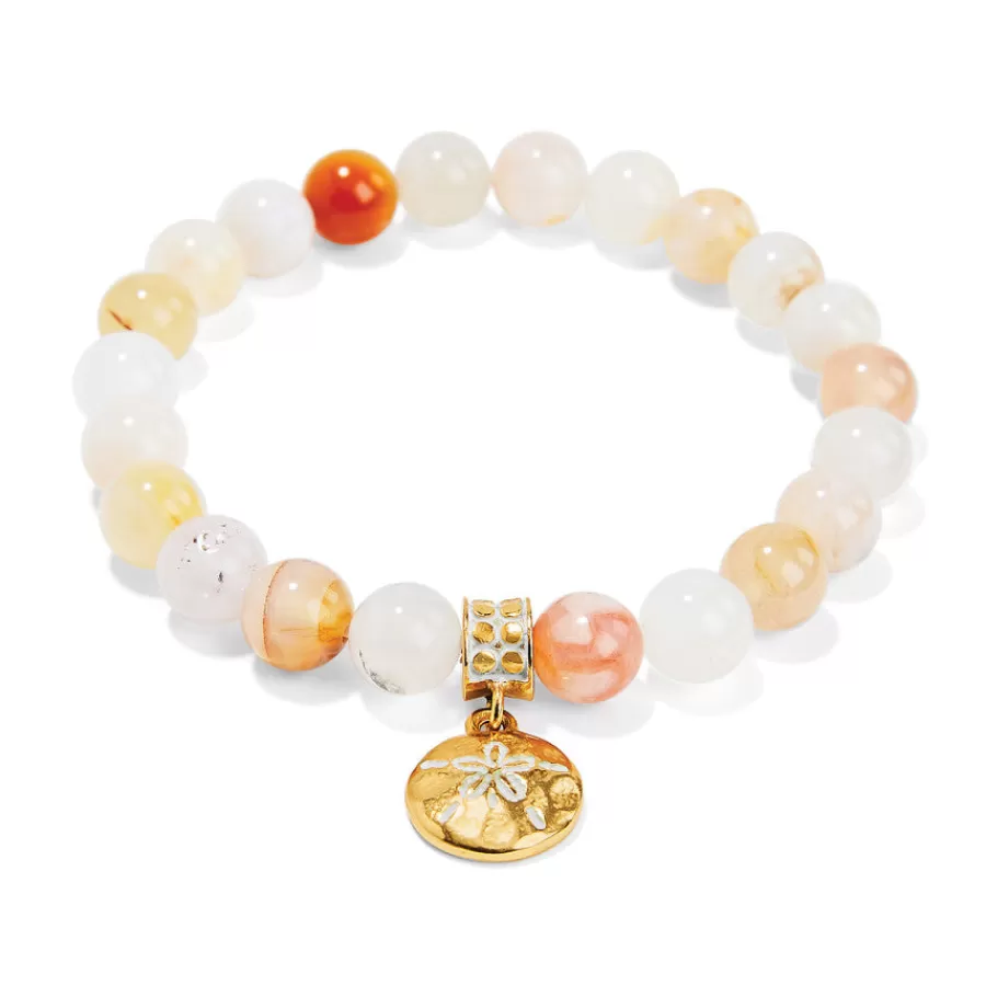 Bracelets>Brighton Sunset Cove Stretch Bracelet Gold-Pink