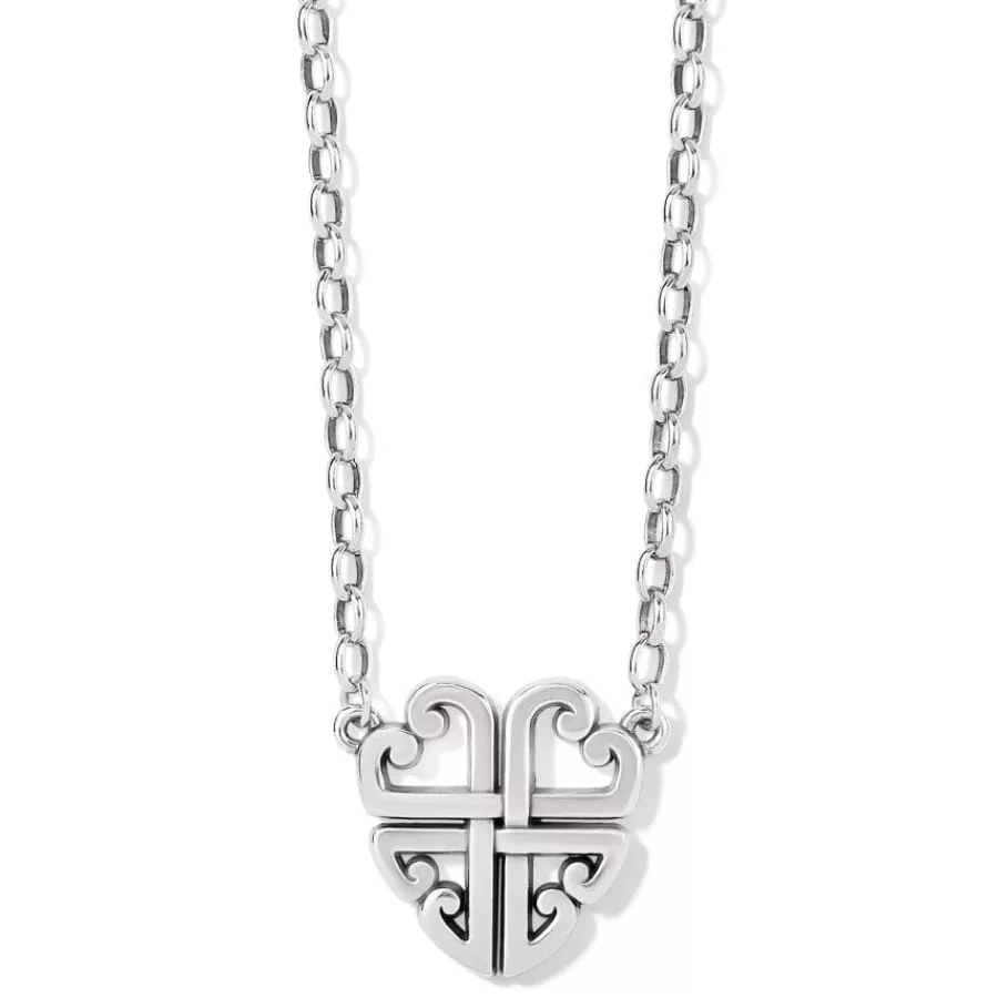 Necklaces>Brighton Taos Heart Necklace Silver