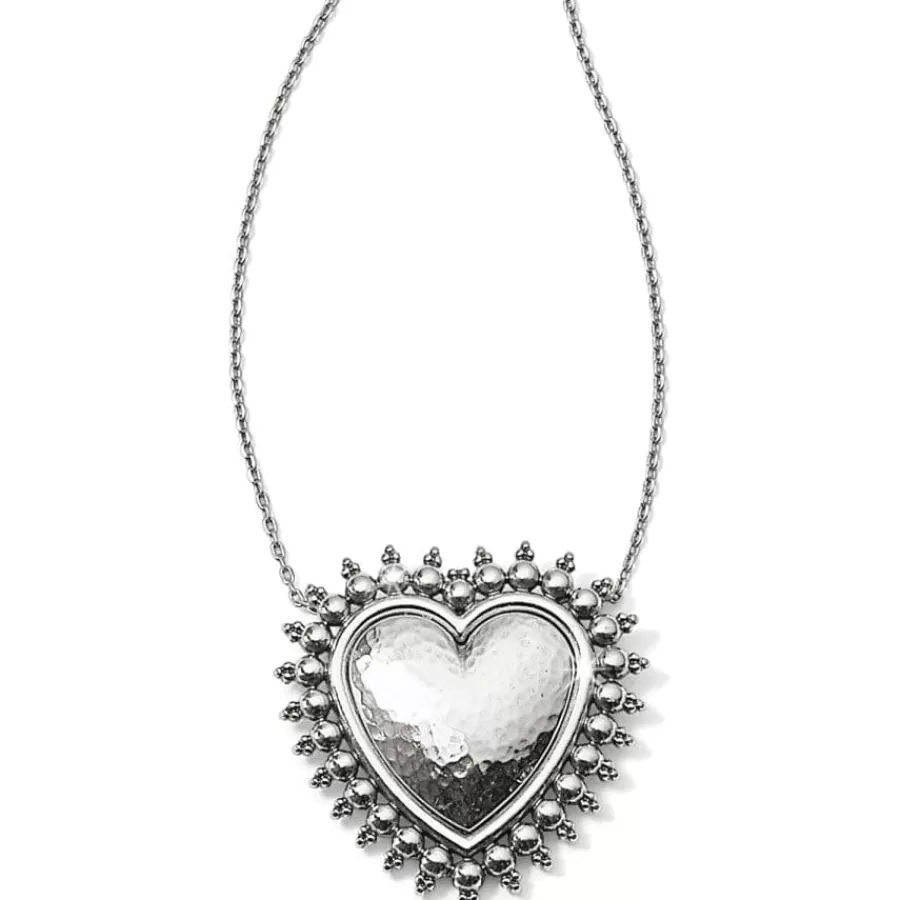 Necklaces>Brighton Telluride Heart Necklace Silver