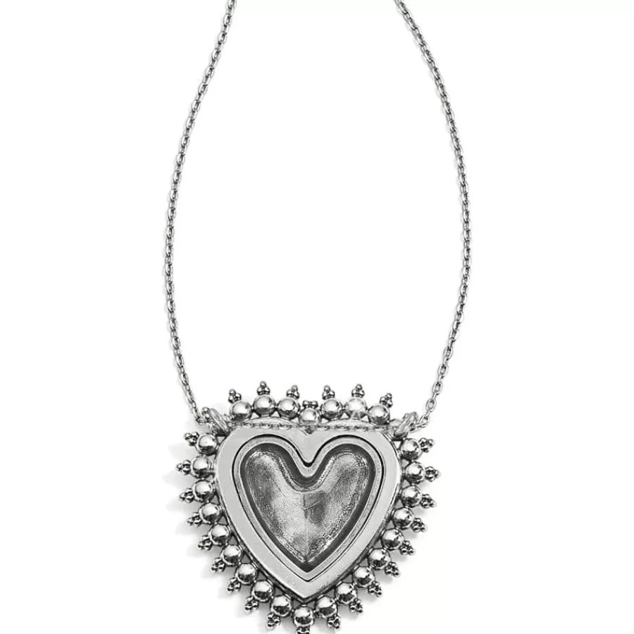 Necklaces>Brighton Telluride Heart Necklace Silver