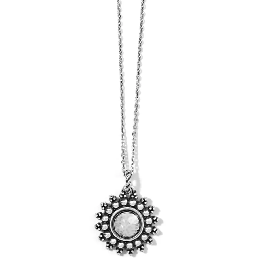 Necklaces>Brighton Telluride Small Round Necklace Silver