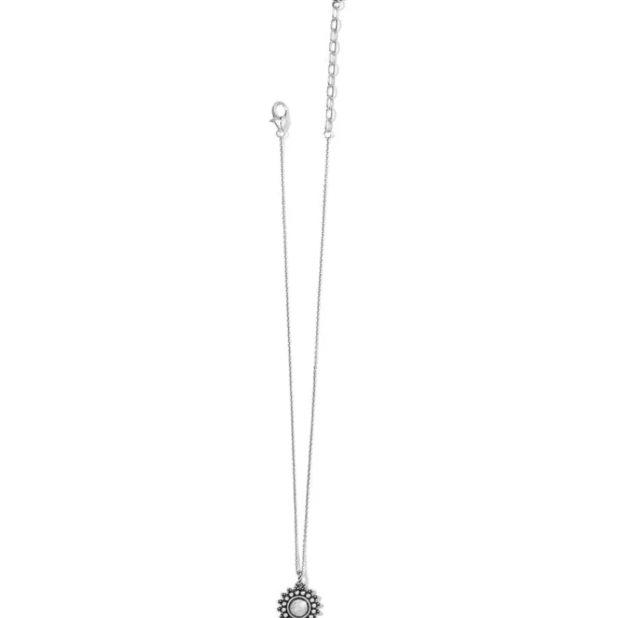 Necklaces>Brighton Telluride Small Round Necklace Silver