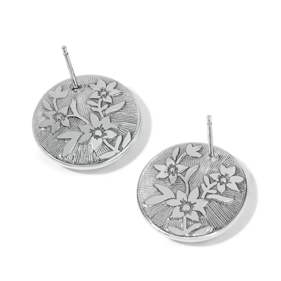 Earrings>Brighton Terra Post Earrings Silver-Blue