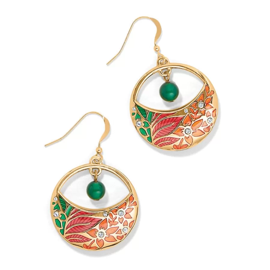 Earrings>Brighton Terra Tropica French Wire Earrings Gold-Multi