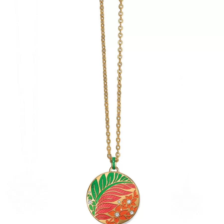 Necklaces>Brighton Terra Tropica Reversible Necklace Gold-Multi