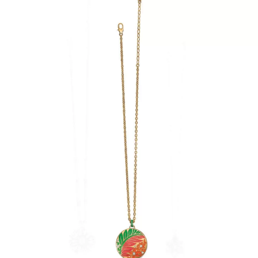 Necklaces>Brighton Terra Tropica Reversible Necklace Gold-Multi