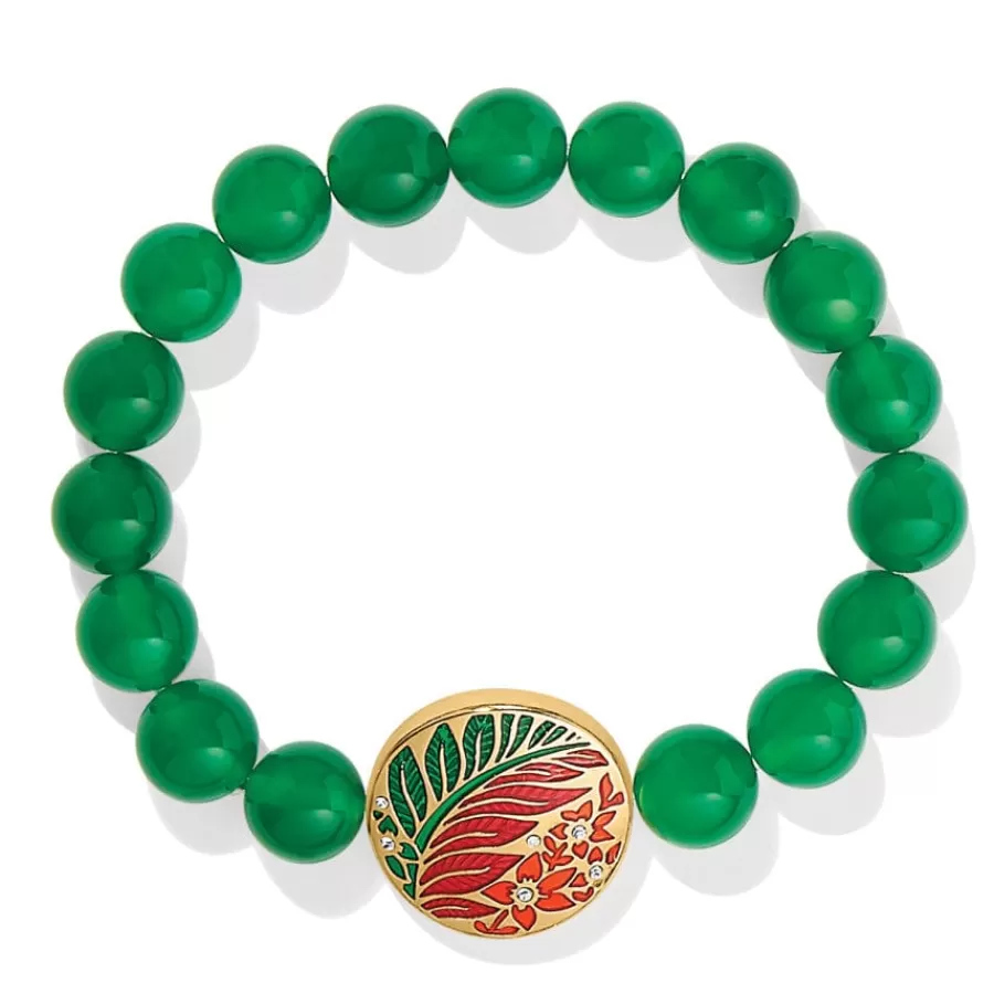 Bracelets>Brighton Terra Tropica Stretch Bracelet Green