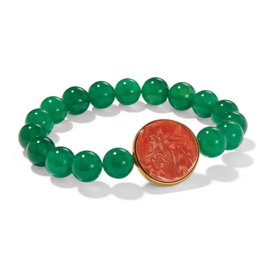 Bracelets>Brighton Terra Tropica Stretch Bracelet Green