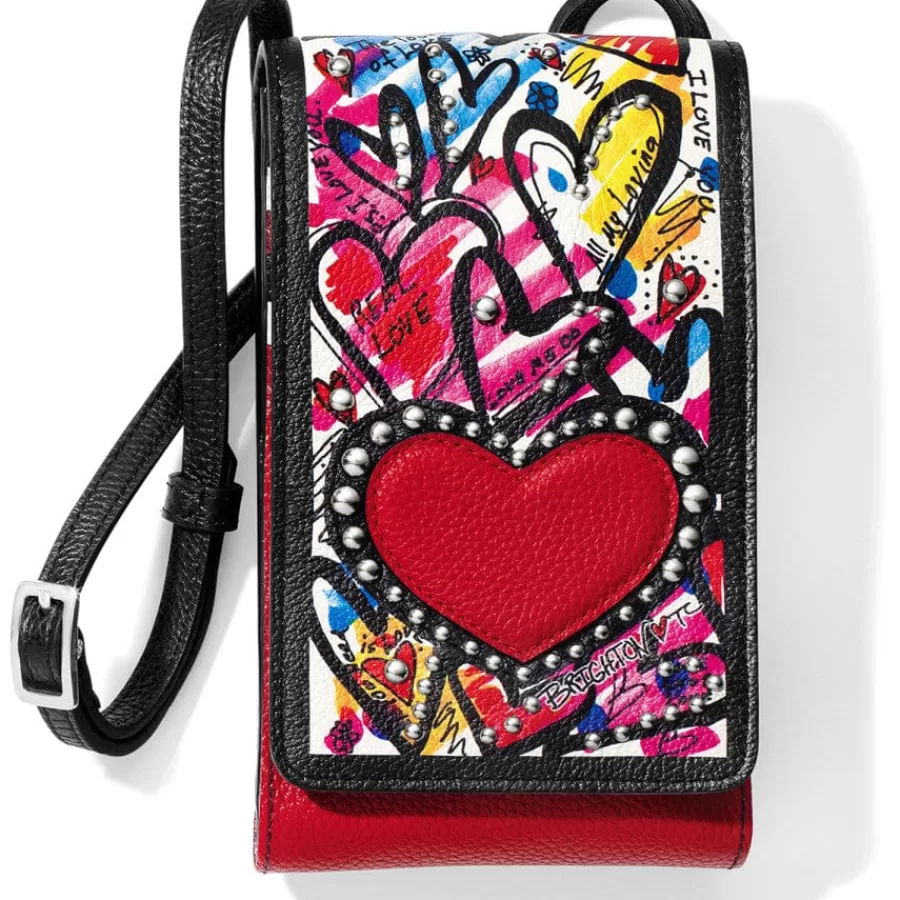 Crossbodies | Organizers>Brighton The Art Of Love Phone Organizer Multi