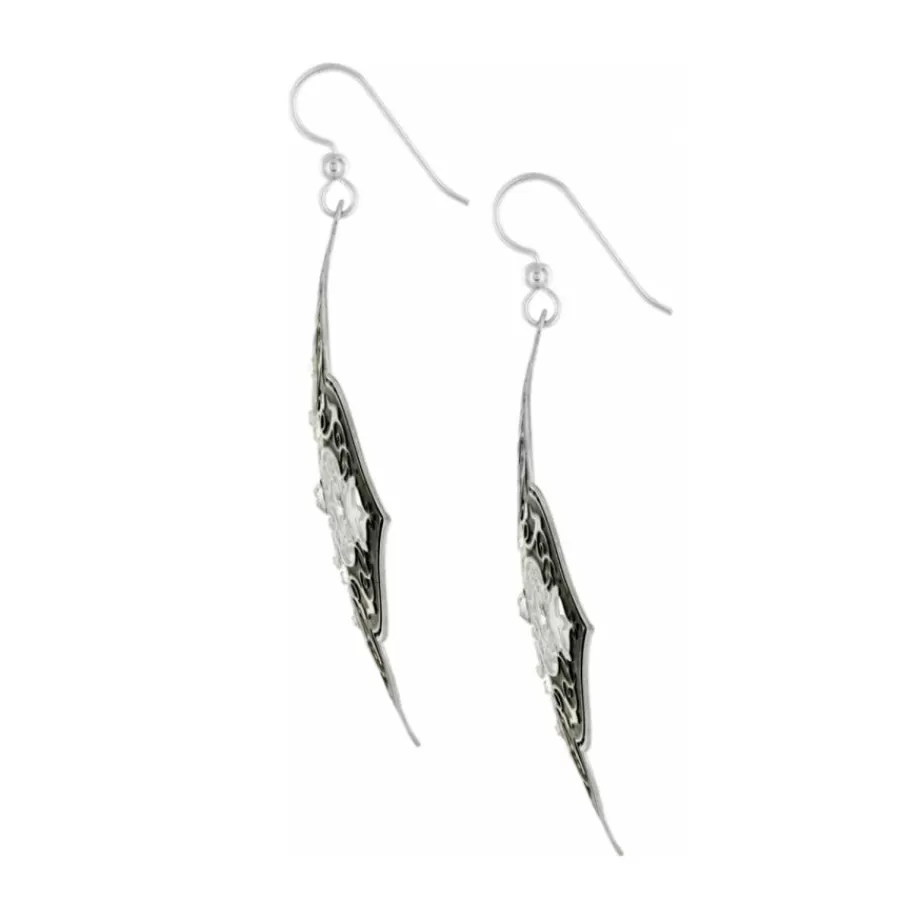 Earrings>Brighton Theodora Statement Earrings Silver-Black