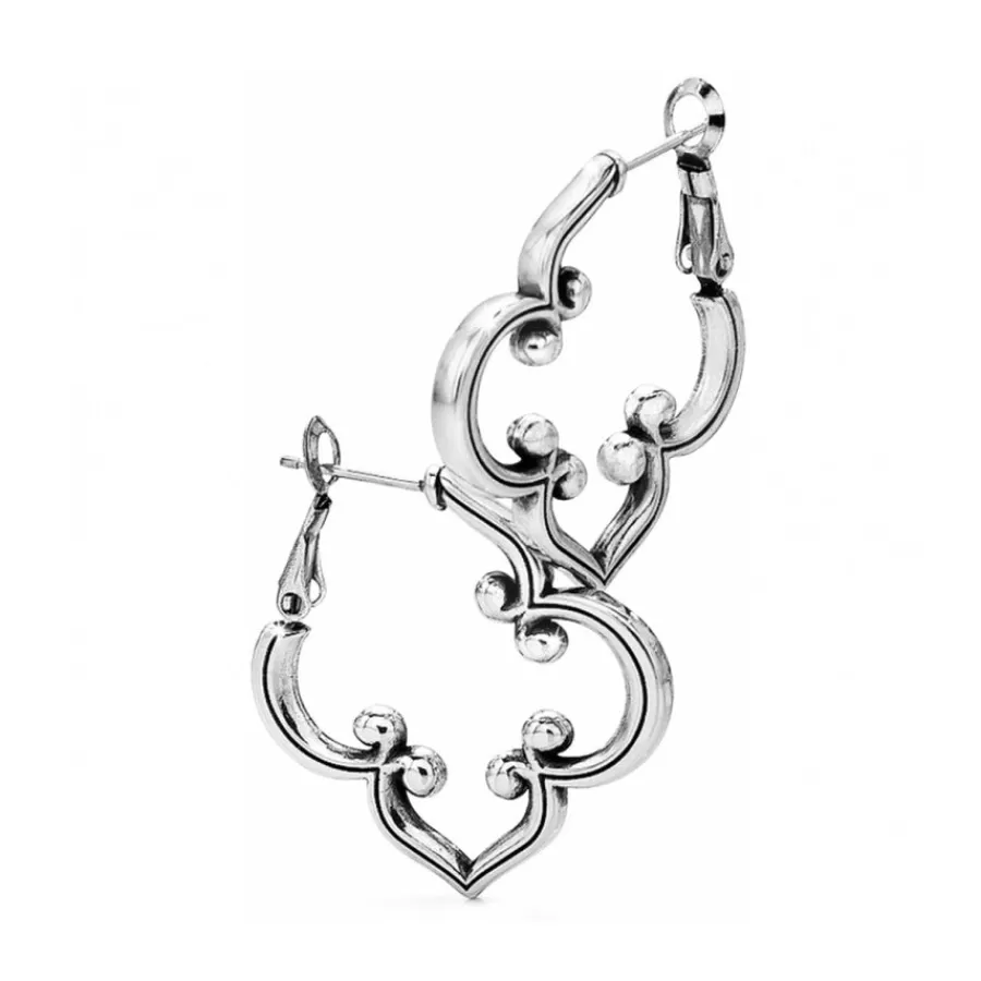 Earrings>Brighton Toledo Hoop Earrings Silver