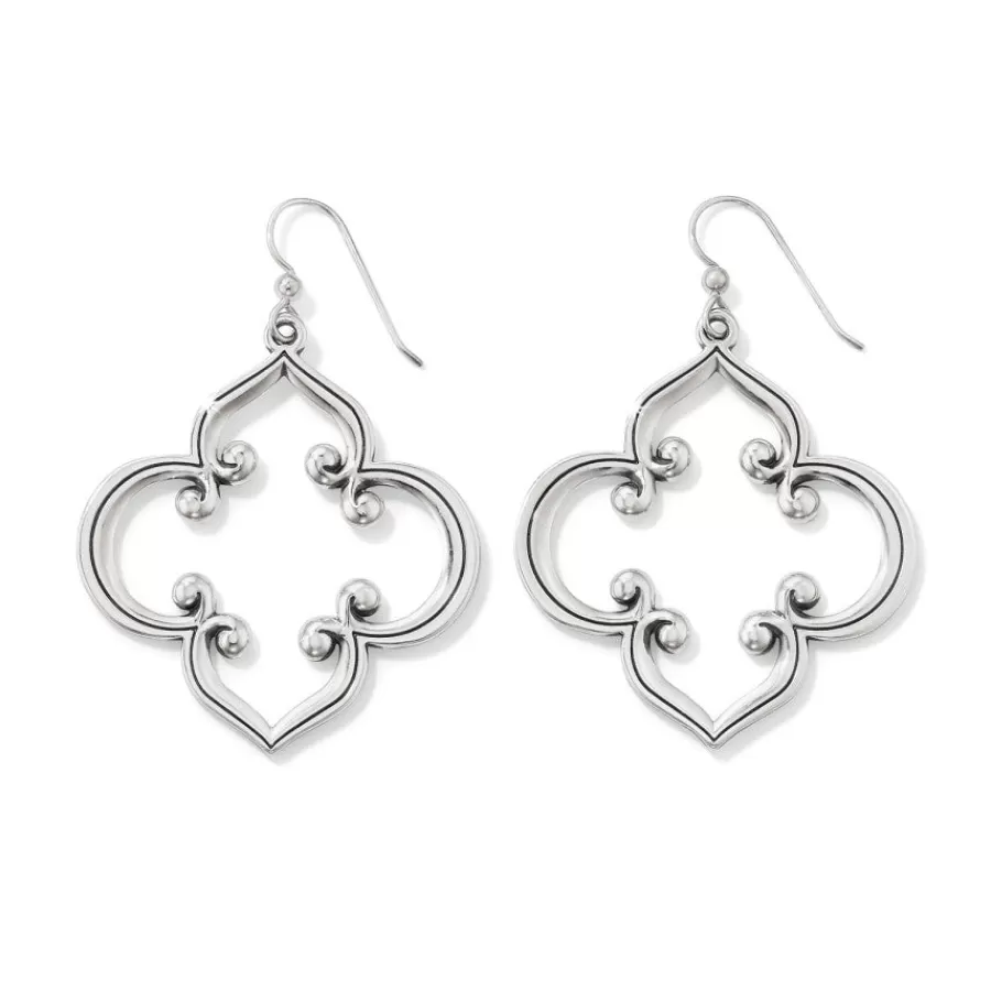 Earrings>Brighton Toledo Statement French Wire Earrings Silver